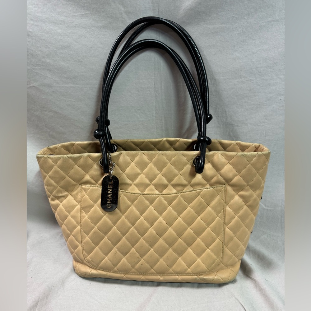 Chanel Ligne Cambon Lambskin Quilted Bag - Picture 2 of 16